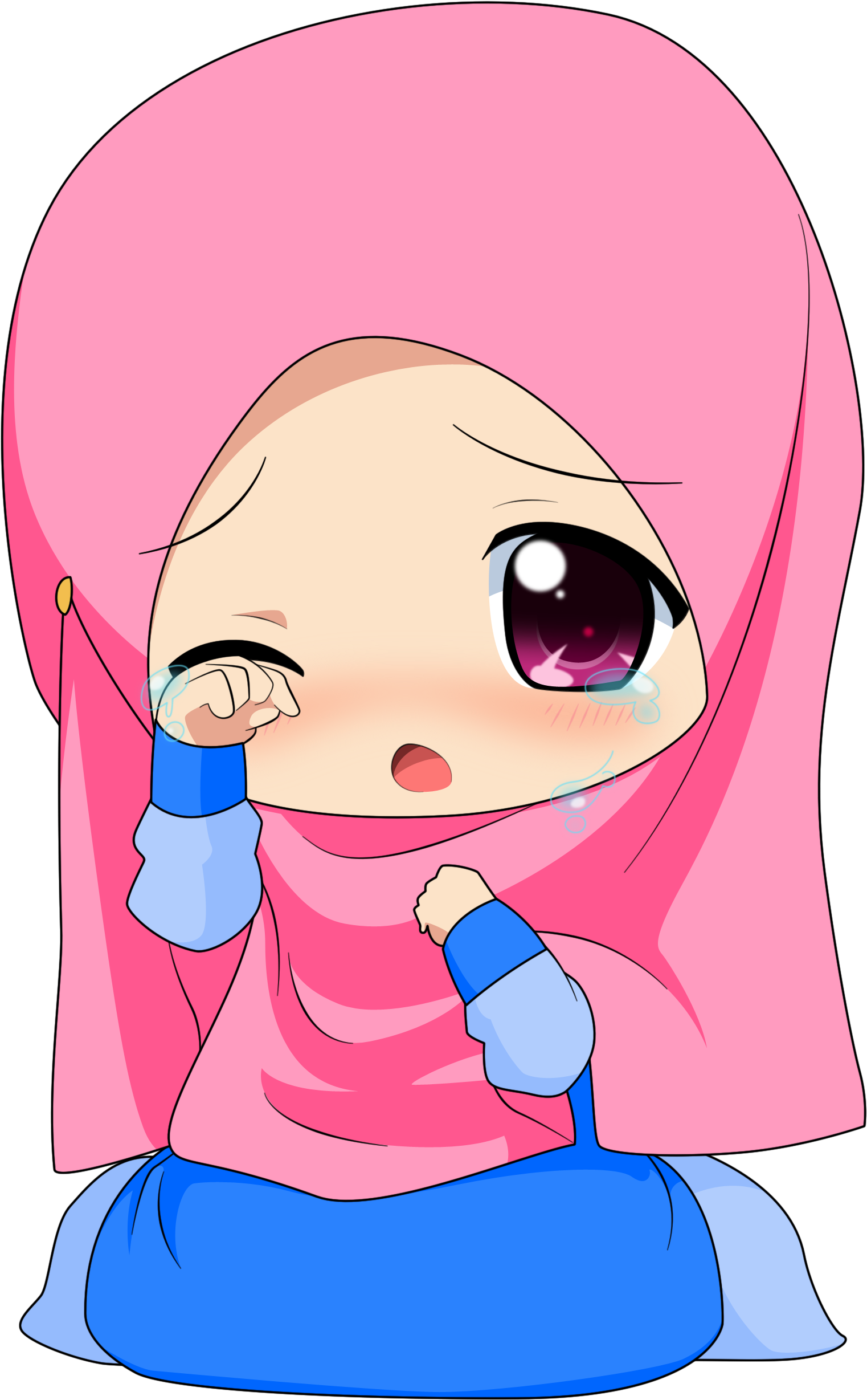 Related Wallpapers - Kartun Muslimah (2894x2894), Png Download