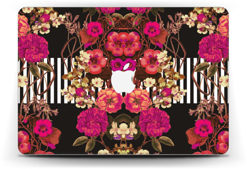 Corona De Flores Rosas - Macbook Pro 13-inch (800x562), Png Download
