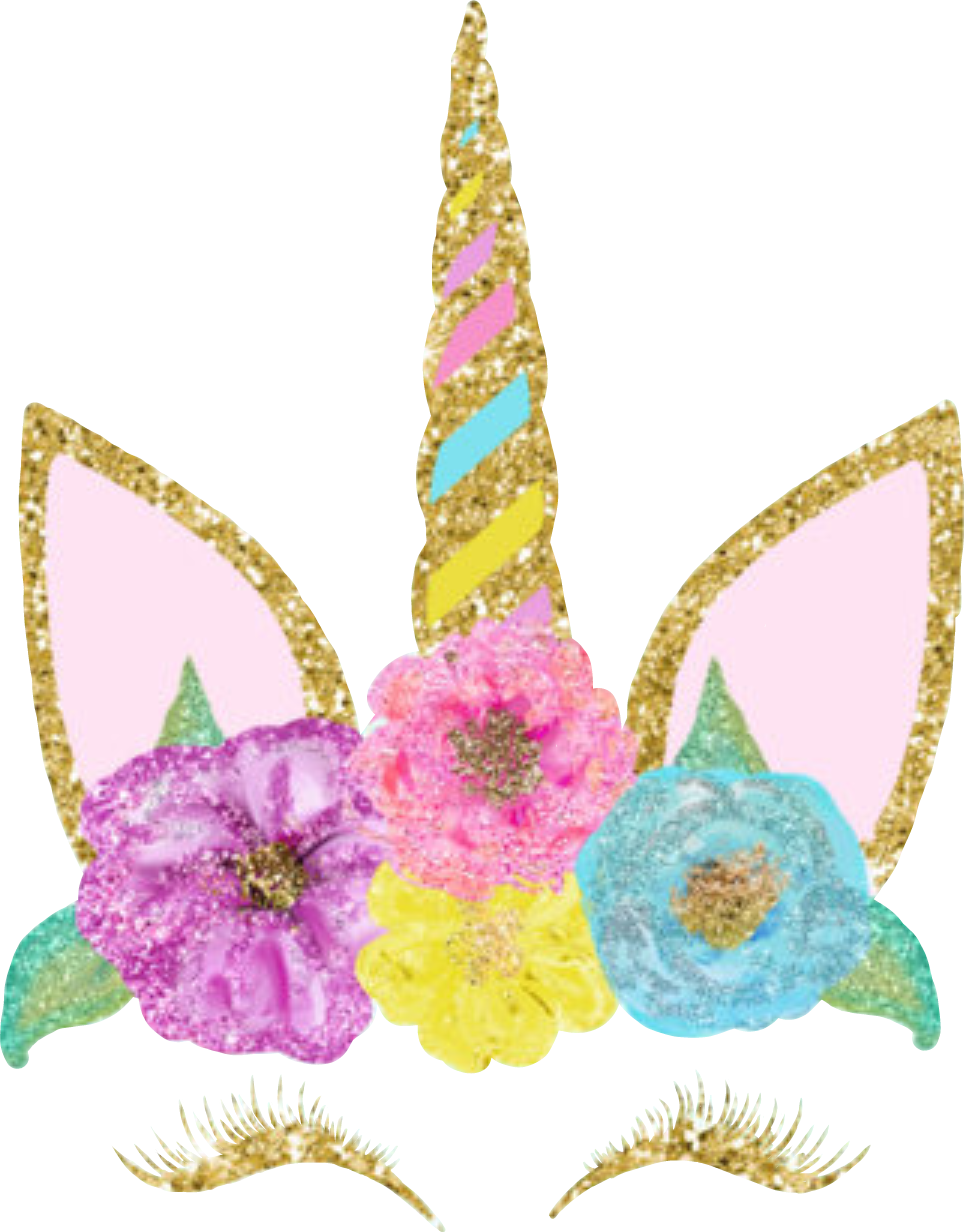 Flores De Unicornio (964x1232), Png Download