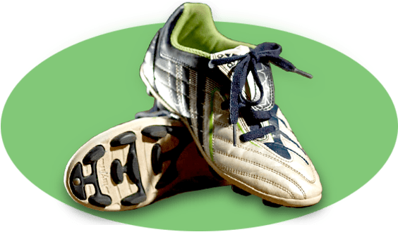 Sport Cleats - Soccer Cleat (563x338), Png Download