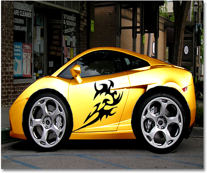 Photoshop Car (433x366), Png Download