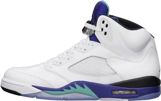 To Hit That Bell Icon Above For Release Reminders On - Fresh Prince Jordan 5 Grape (640x387), Png Download