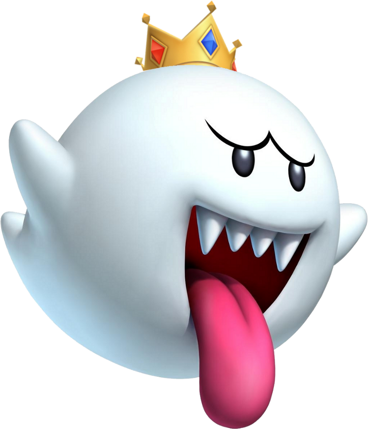King Boo Was One Of My Favorite Characters In Mario - King Boo Super Mario (723x844), Png Download