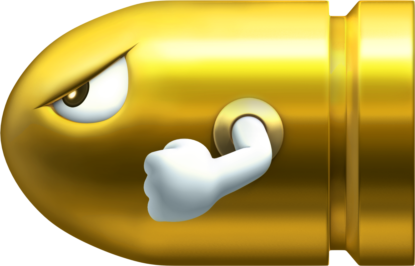 Golden Bill Fantendo Nintendo Fanon Wiki Fandom - Mario Golden Bullet Bill (1742x1116), Png Download