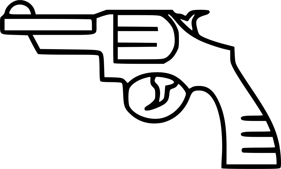 Bullet Gun Handgun Pistol Shot Suicide Target Comments (980x588), Png Download