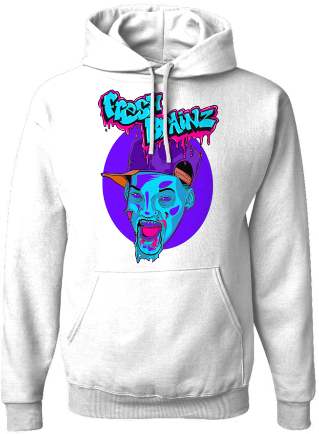 Fresh Prince 5 Brains White Hoodie - Fresh Prince Hoodie (768x1024), Png Download