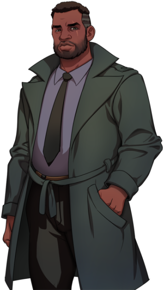 I Want To Find Saul Attractive So Bad But Whenever - Dream Daddy Saul Graves (500x600), Png Download