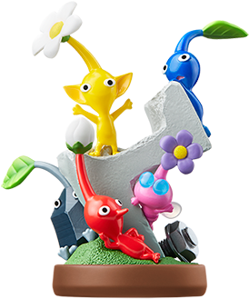 Pikmin Amiibo (380x408), Png Download