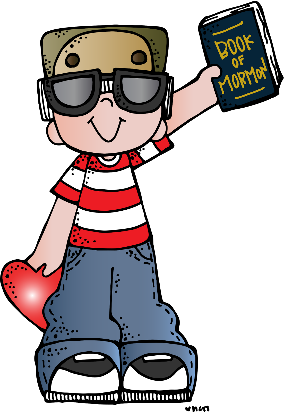 Melonheadz Lds Illustrating - Melonheadz Clipart Book (1103x1600), Png Download