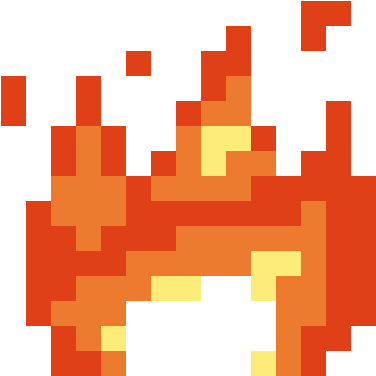 Amazing Online Background Colour Change Of Photo Piq - Pixel Fire Png (400x400), Png Download
