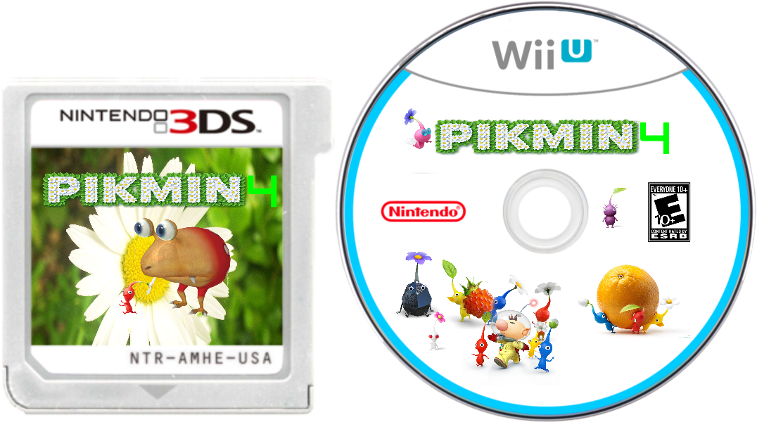 Pikmin 4 Disc And Sd Card - Pikmin 4 New Pikmin (1345x729), Png Download