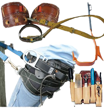 Linemen Climbing Equipment - Bashlin Linemen's Holster 111hlds (350x366), Png Download