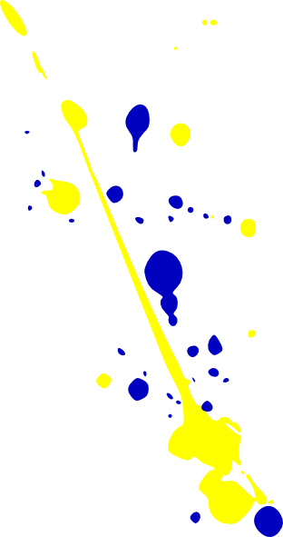 Splatter Border 3 Svg Clip Arts 312 X 591 Px (312x591), Png Download