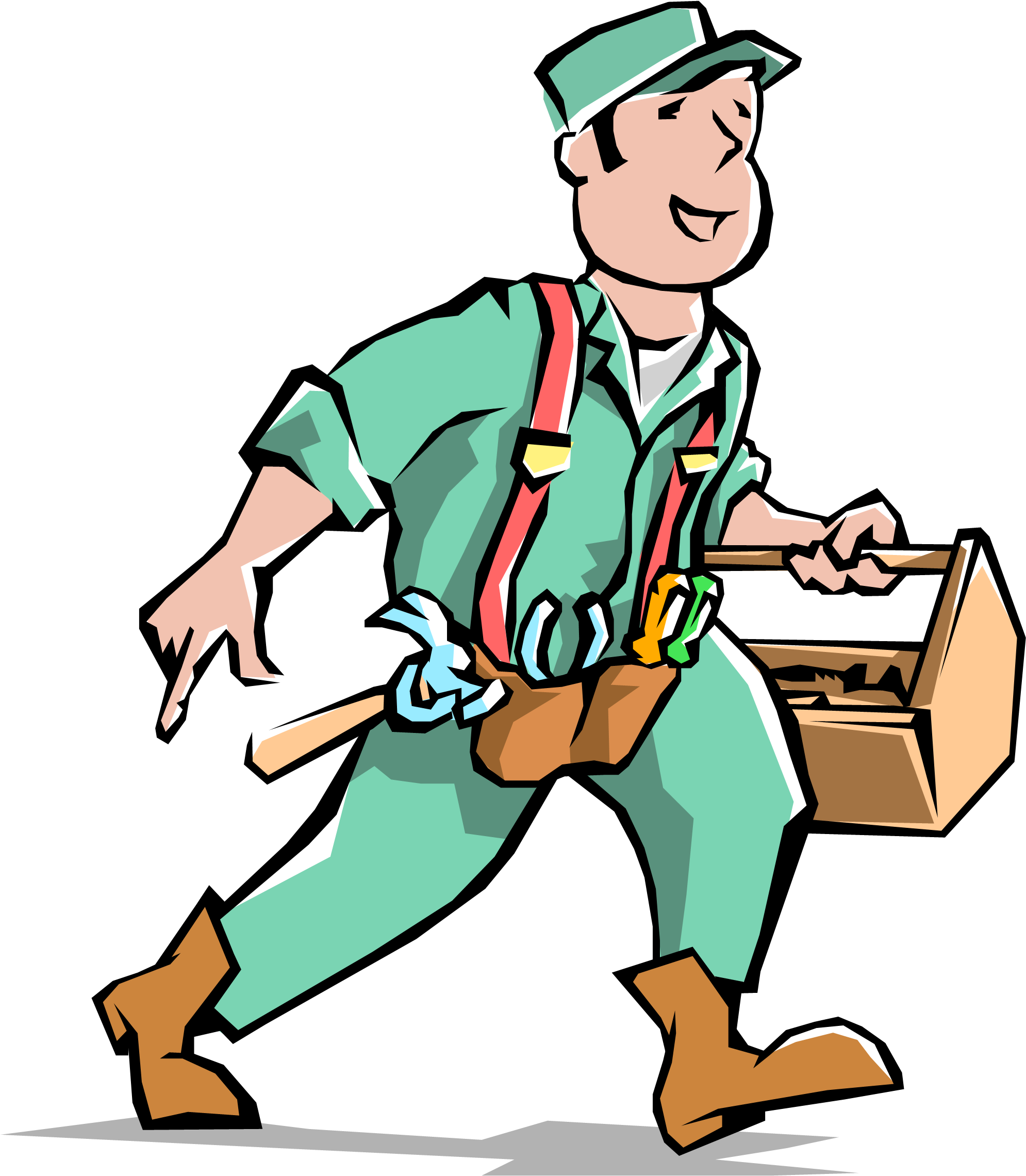 Handyman - Handyman Clipart (2002x2303), Png Download