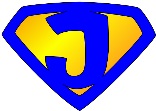 This Free Clipart Png Design Of Jesus Superhero Logo (600x428), Png Download