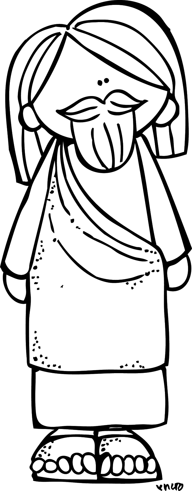 Melonheadz Jesus (625x1600), Png Download