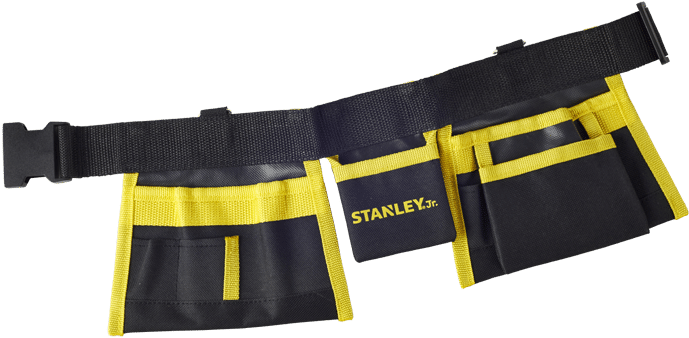 Tool Belt - Stanley Jr. Tool Belt (756x381), Png Download