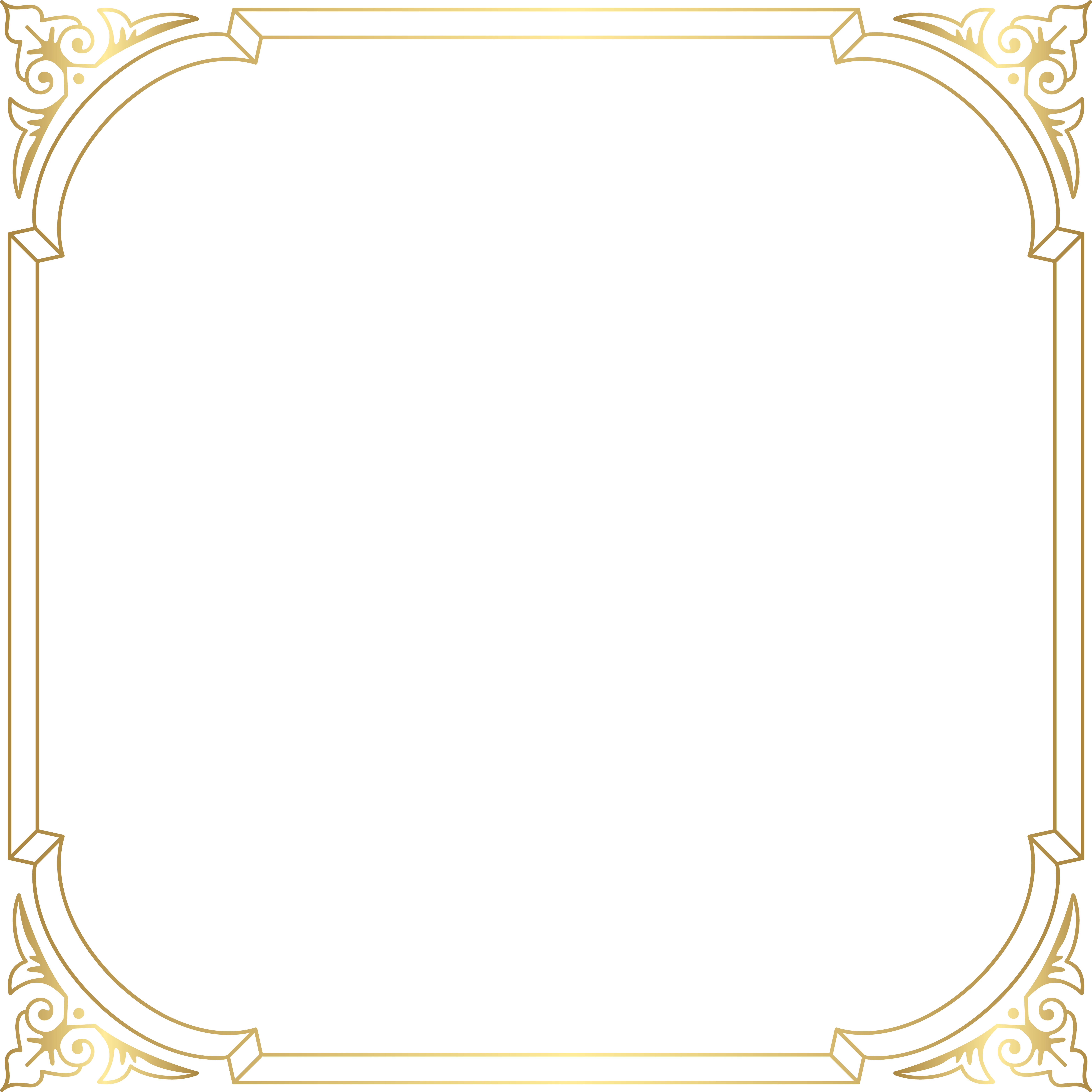 Border Frame Png Clip Art Image (8000x8000), Png Download