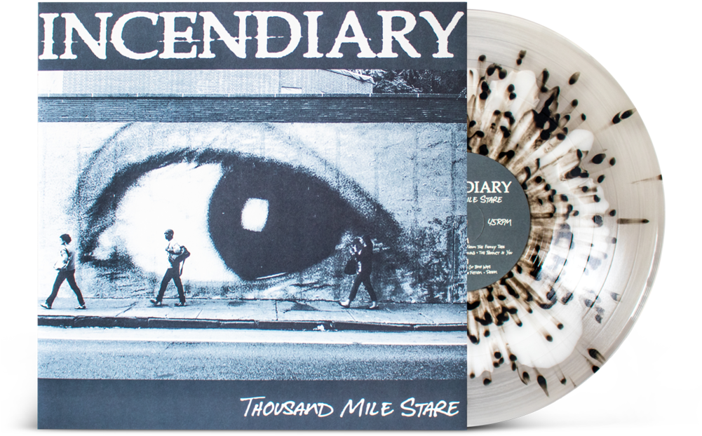 Incendiary - Stare - Splatter - Thousand Mile Stare (1000x1000), Png Download