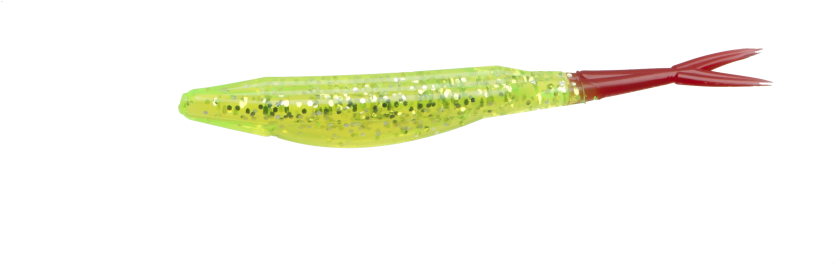 023-189, Chartreuse Glitter Red Tail, Super Fluke - Paint Brush (1024x683), Png Download