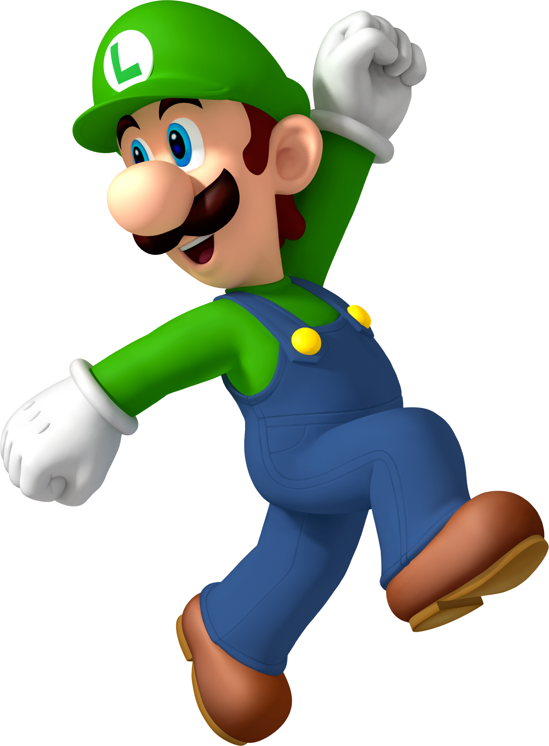 Nintendo Characters, Video Game Characters, Super Mario - Luigi Mario Party 8 (1749x2375), Png Download