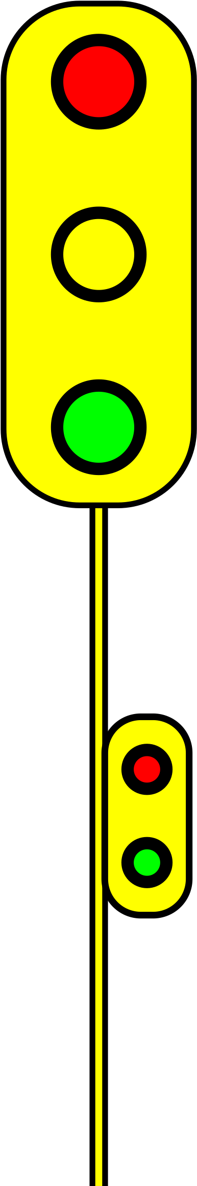 This Free Icons Png Design Of Traffic Light 2 (1697x2400), Png Download