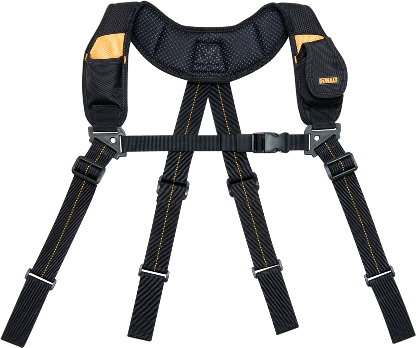 Lighted Pro Contractor's Business Portfolio - Dewalt Dg5132 Heavy-duty Yoke-style Suspenders Custom (900x900), Png Download