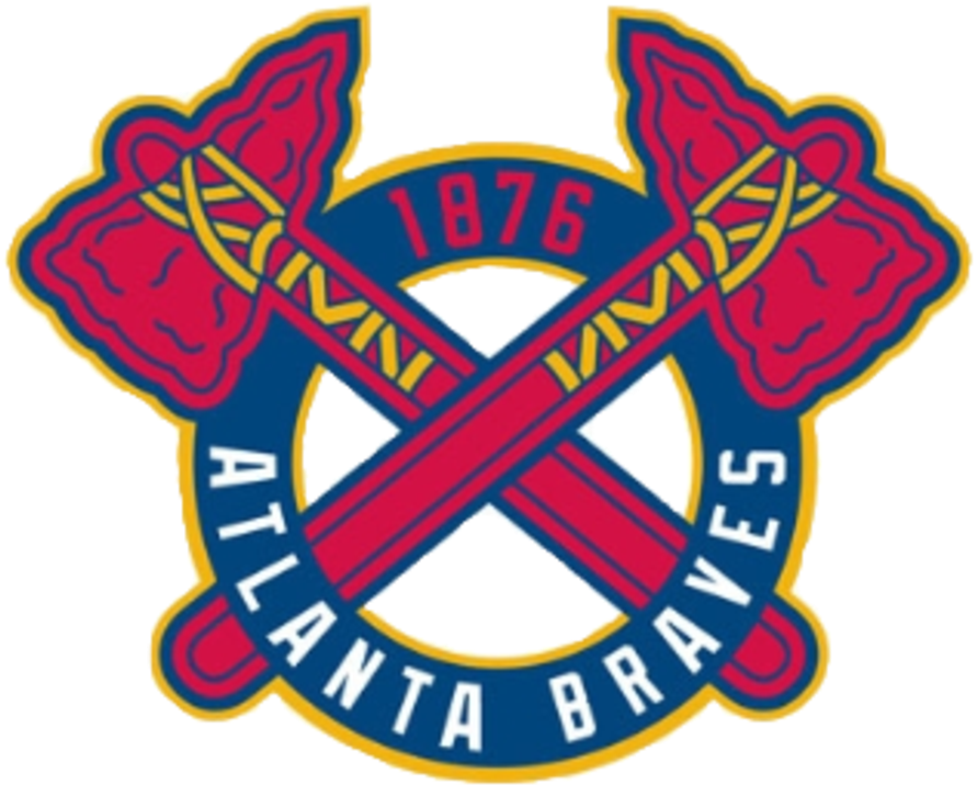 Atlanta Braves Logo - Atlanta Teams Logos (900x1350), Png Download
