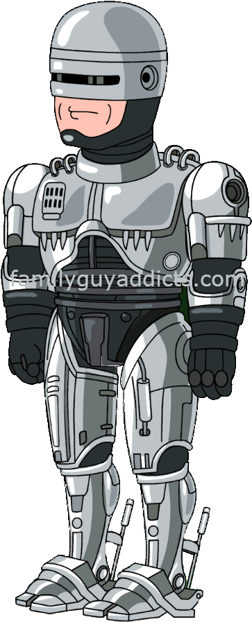 The Judge Robocop - Military Robot (388x926), Png Download