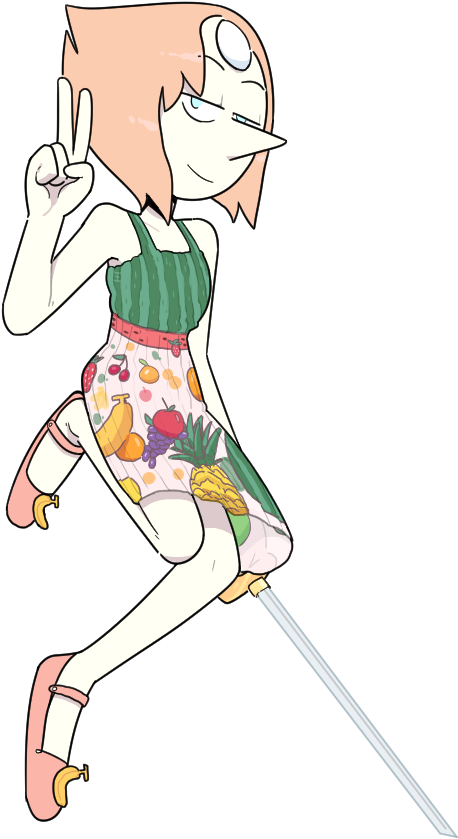 Pearl Steven Universe Png (624x943), Png Download