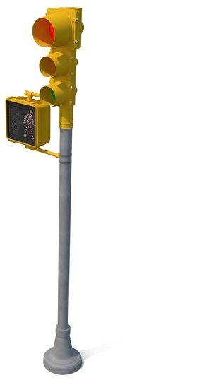 Traffic Light Png Free Download - Real Traffic Light Png (600x600), Png Download