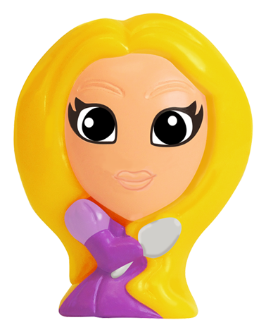 Disneywikkeez-rapunzel - Cartoon (378x471), Png Download