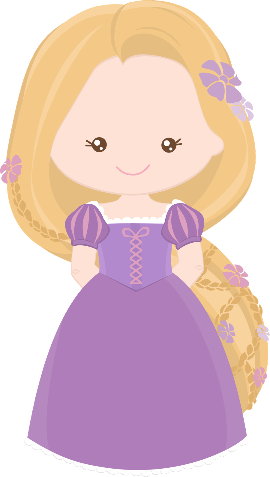 Grafos Littleprincess Png Pinterest Clip Art Cricut - Rapunzel Cute (900x1592), Png Download