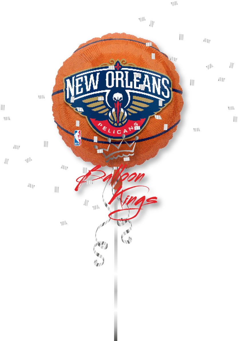 New Orleans Pelicans - New Orleans Pelicans 12'' Paper Cut-out Multi (1068x1280), Png Download