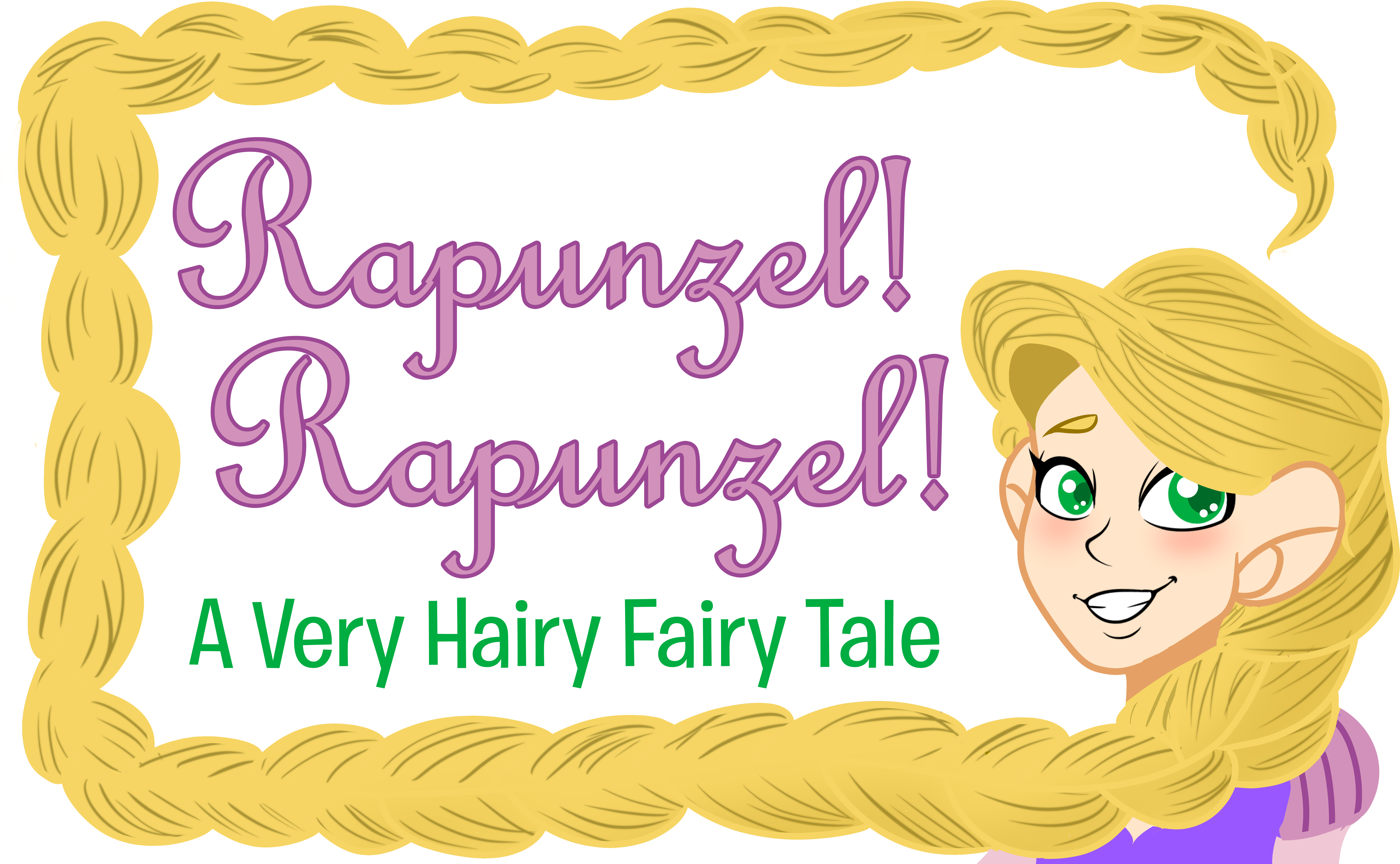 Rapunzel Grades 3-8 - Cartoon (8400x5141), Png Download