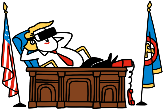 Writer Of Bill & Ted's Excellent Adventure, Men In - Cartoon (690x460), Png Download