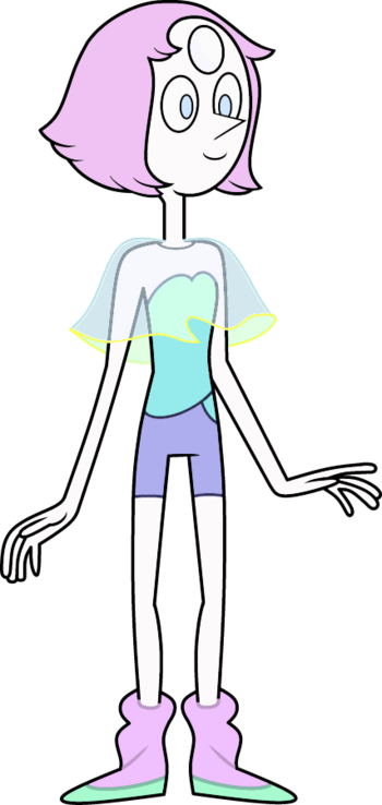 Pearl Steven Universe - Pearl Flashback Steven Universe (350x738), Png Download