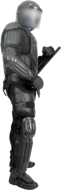 Robocop One Vest Multisize Shock Protection Vest - Personal Protective Equipment (640x640), Png Download