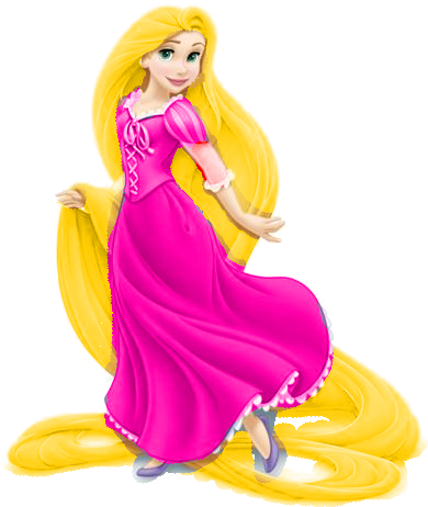 2010 Rapunzel - Png Format Princes Png (390x462), Png Download