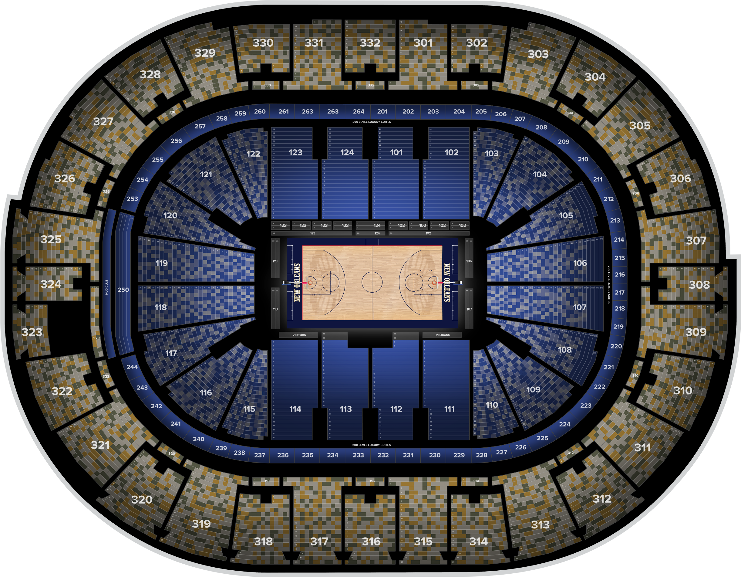 New Orleans Pelicans Logo Png (2560x1936), Png Download