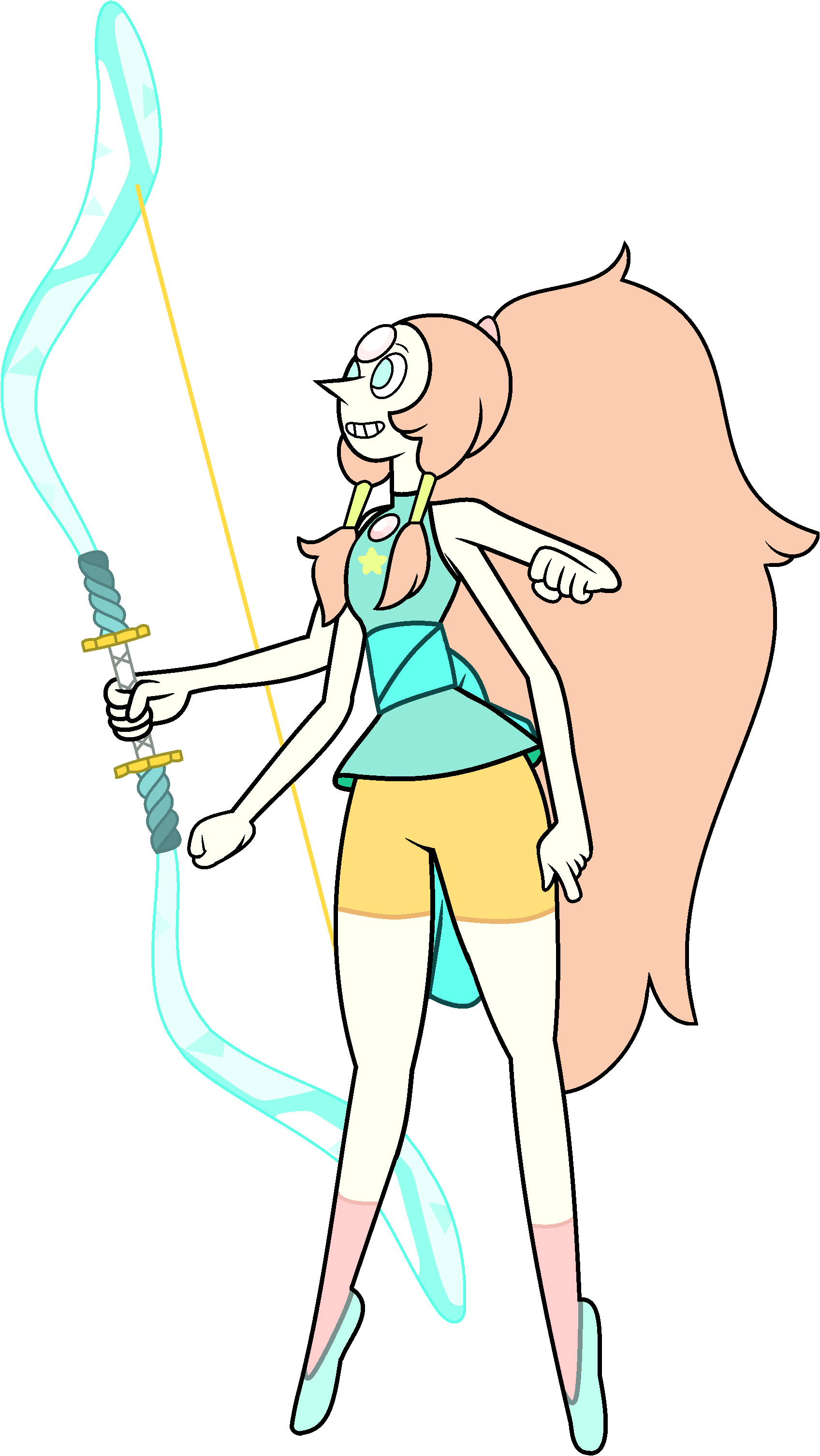 Opal As Pearl By King - Opal Pearl Steven Universe (1696x3010), Png Download