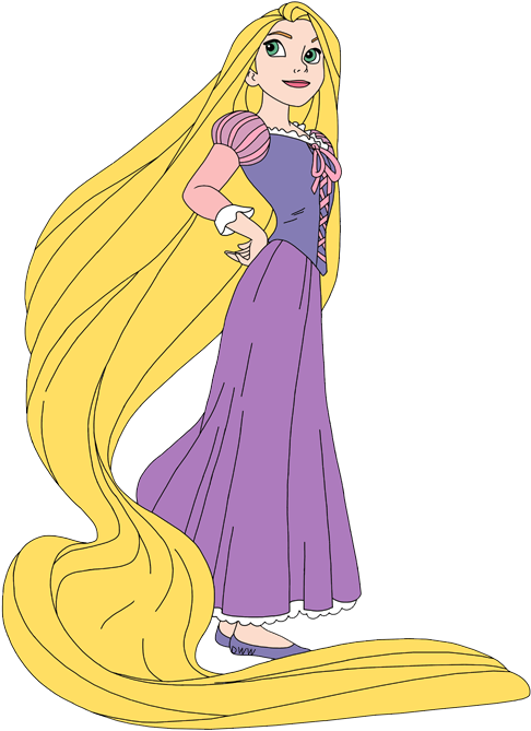 Dress Clipart Tangled - Tangled (493x674), Png Download
