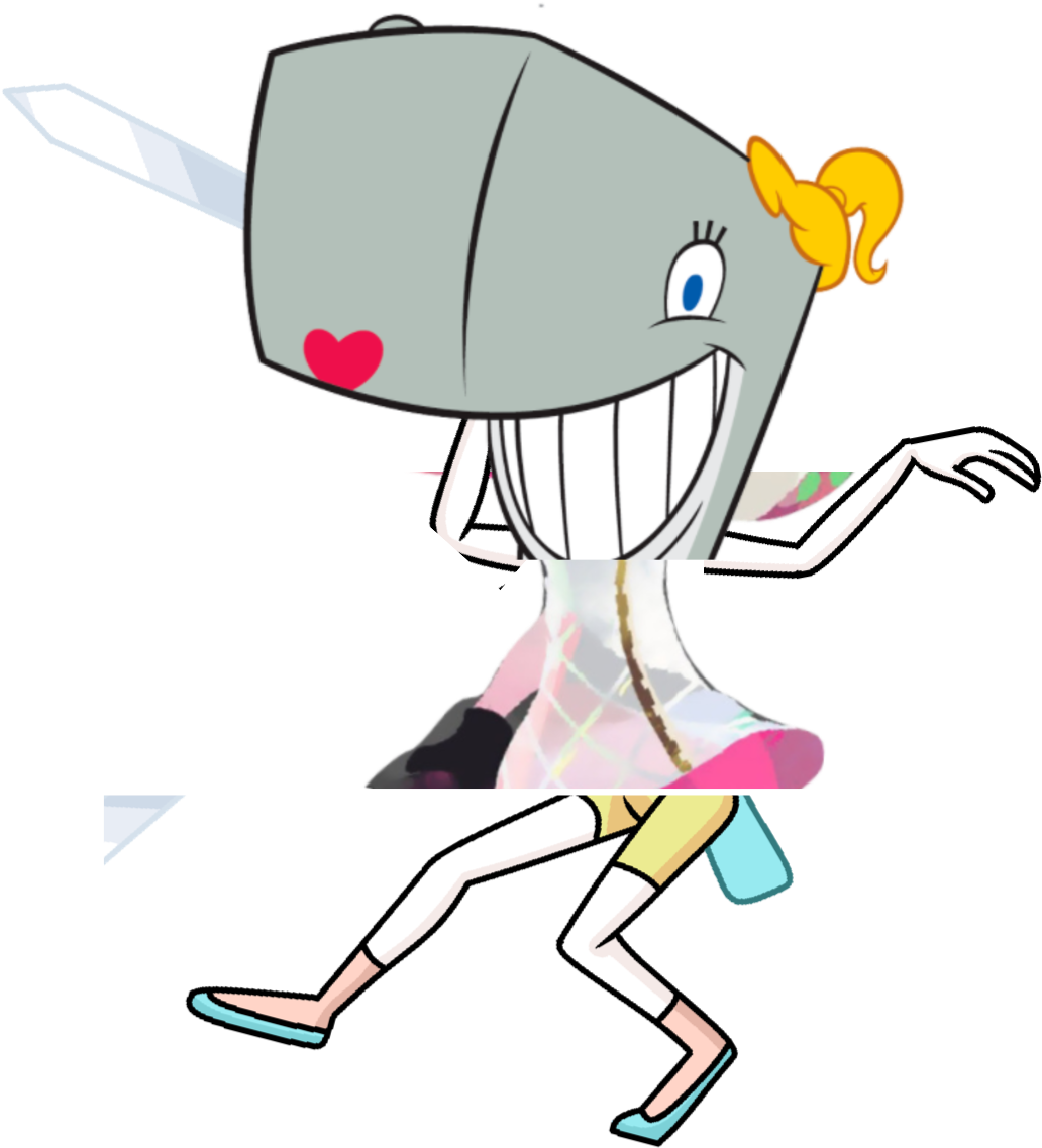Pearl From Steven Universe, Pearl From Spongebob, And - Pearl Steven Universe Splatoon (1200x1200), Png Download