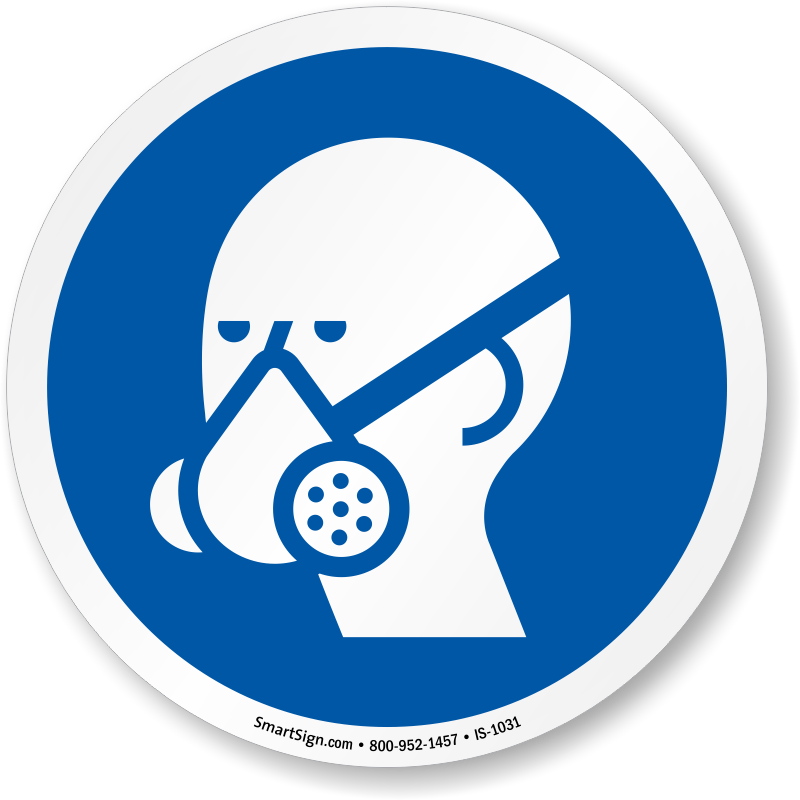 Download Transparent Iso Mandatory Circle Sign - Wear Eye Protection ...