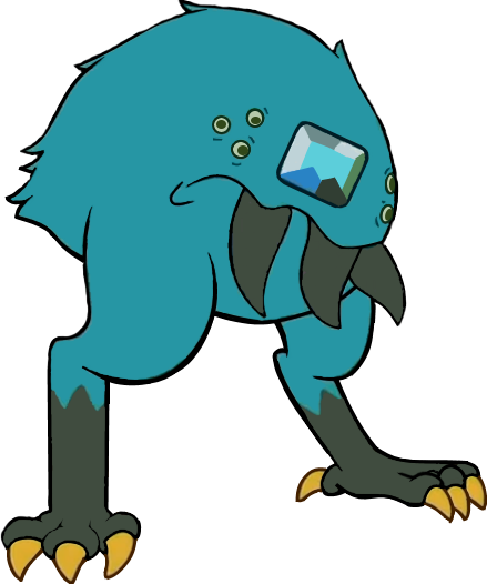 Tongue Monster - Steven Universe Tongue Monster (439x526), Png Download