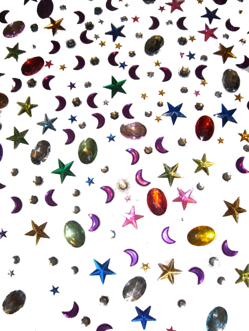 Kawaii Weird Grunge Stars Us 90s Pastel Goth Jewels - Pastel 90s Transparent (500x666), Png Download