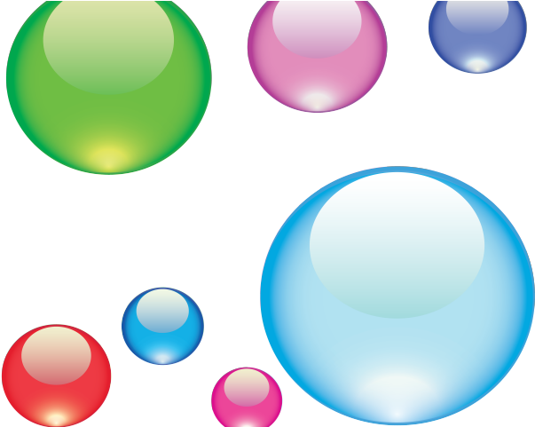Graphic Free On Dumielauxepices Net Glass Marble - Color Balls Vector Png (640x480), Png Download