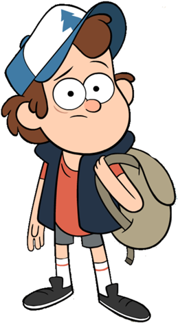 Dipper Pines - Gravity Falls Dipper (260x478), Png Download