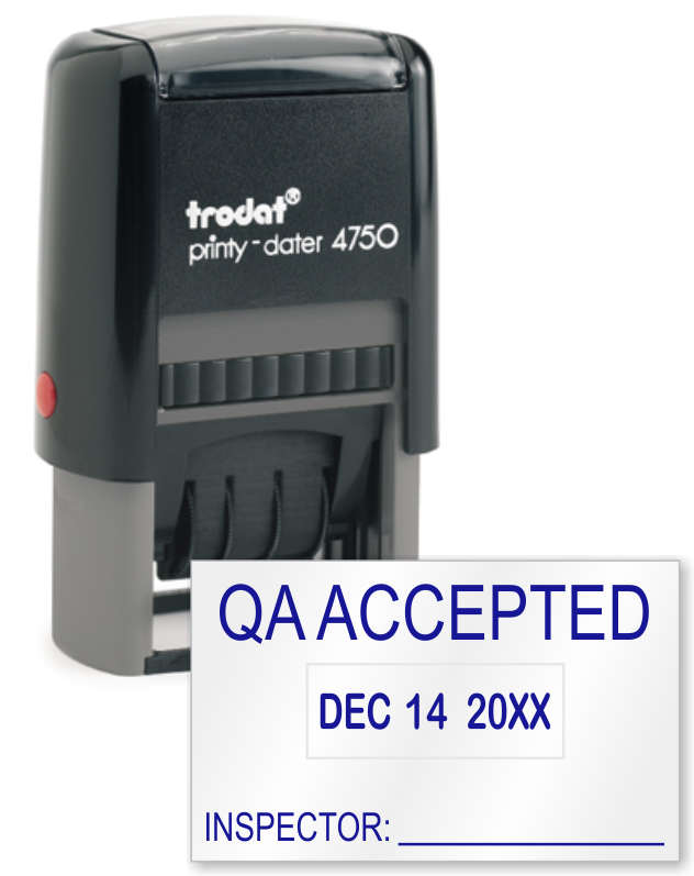 Zoom, Price, Buy - Trodat Printy Dater 4750 Entered (800x800), Png Download