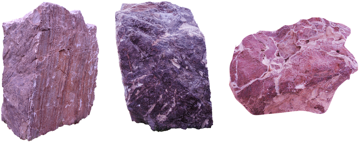 Marble, Colored, Rocks, Stone, Nature, Png, Isolated - Colored Rocks (960x477), Png Download